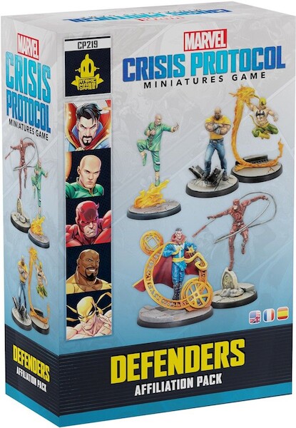 Gra Marvel: Crisis Protocol - Defenders - Affiliation Pack
