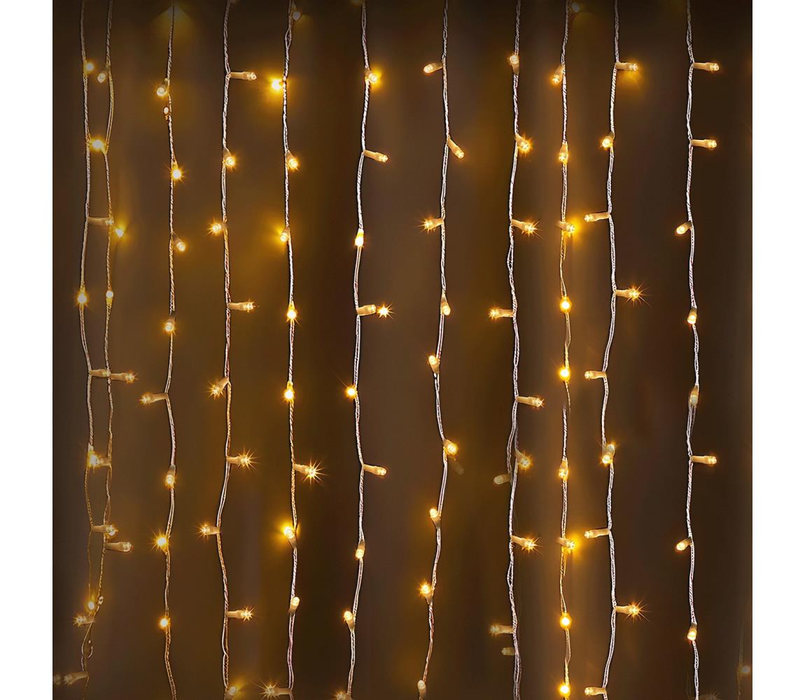 Aigostar - Zewnętrzny łańcuch świąteczny LED 558xLED/6W/230V 3x1,8m IP44 ciepła biała