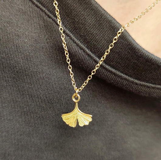 Naszyjnik Miłorząb