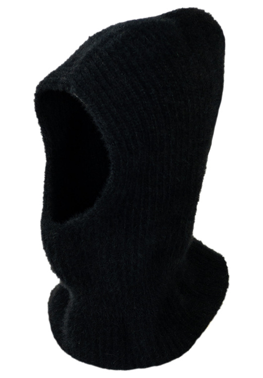 Kaptur MAYA dla dziewczynki na zimę czarny