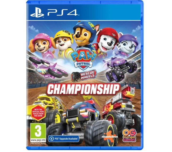 Psi Patrol Rescue Wheels: Championship PS4
