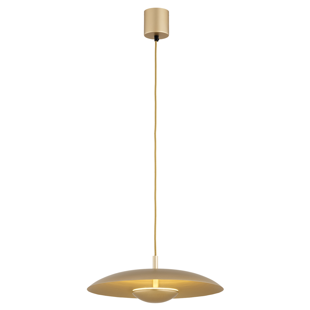 Lampa wisząca BOLTON LED 2170lm 3000K IP20 - złoty