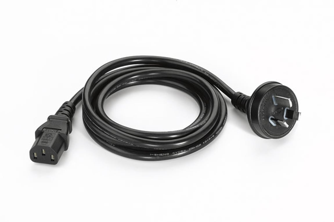 Zebra 50-16000-217R kabel zasilające Czarny 1,8 m
