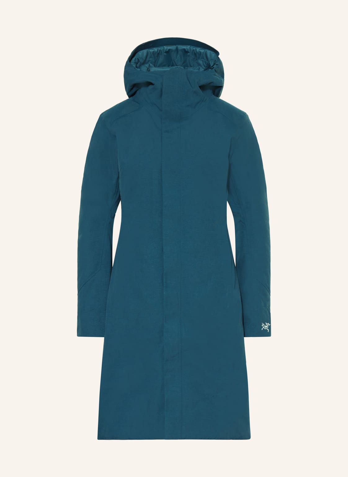 Arc'teryx Puchowy Płaszcz Patera blau