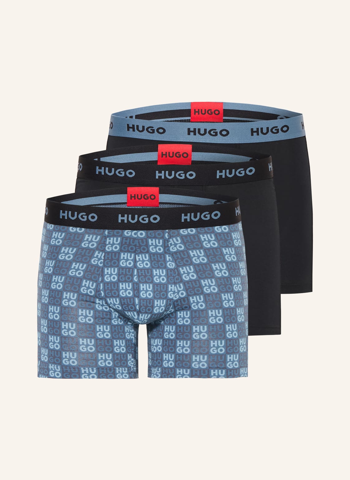Hugo Bokserki, 3 Szt. blau