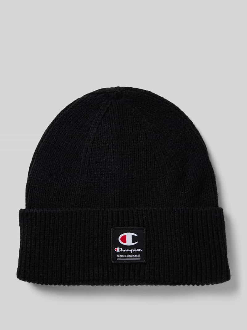 Czapka z imitacji dzianiny model ‘Rib’