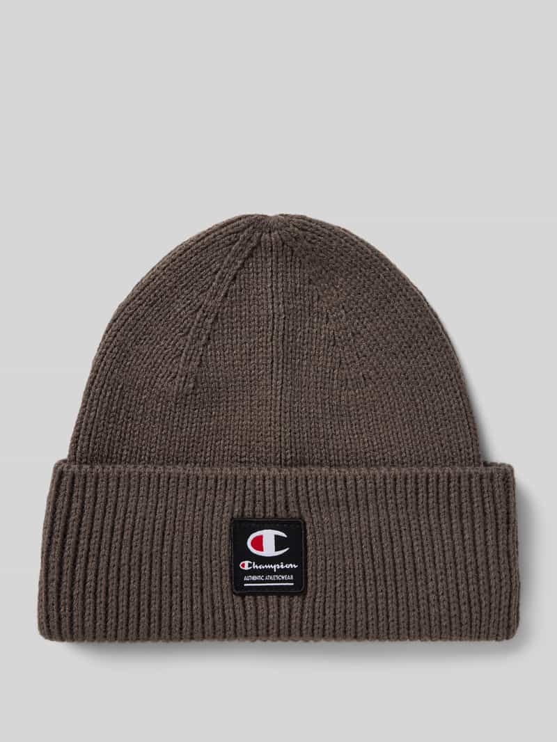 Czapka z imitacji dzianiny model ‘Rib’