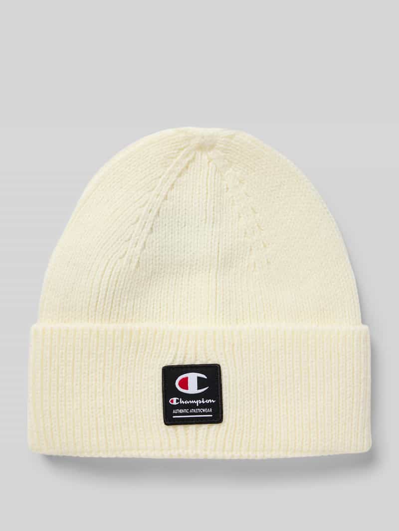 Czapka z imitacji dzianiny model ‘Rib’