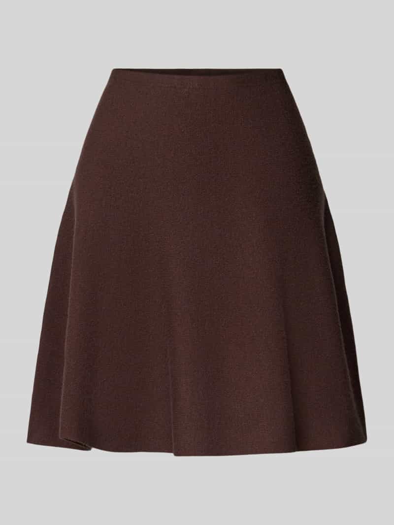 Spódnica mini rozkloszowana z mieszanki wiskozy