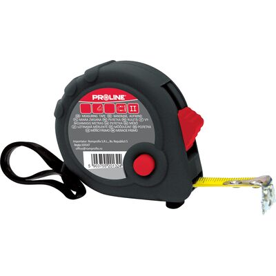 Miara zwijana 3 m x 16 mm pokryta nylonem gumowa zaczep mag blister Proline