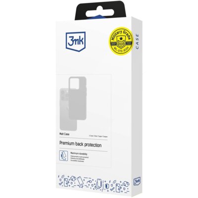 Etui 3MK Matt Case do Xiaomi Redmi 15C 4G/5G (173mm) Czarny