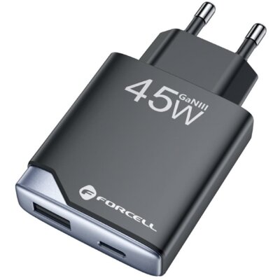 Ładowarka sieciowa FORCELL F-Energy B245202(1A1C) 45W Czarny