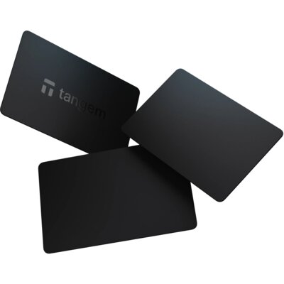 Portfel kryptowalut TANGEM 3 Cards Set Stealth TG-STEALTH