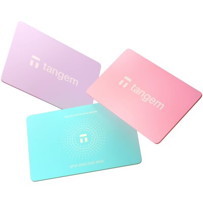 Portfel kryptowalut TANGEM 3 Cards Set Blush Sky TG-SUMMER1
