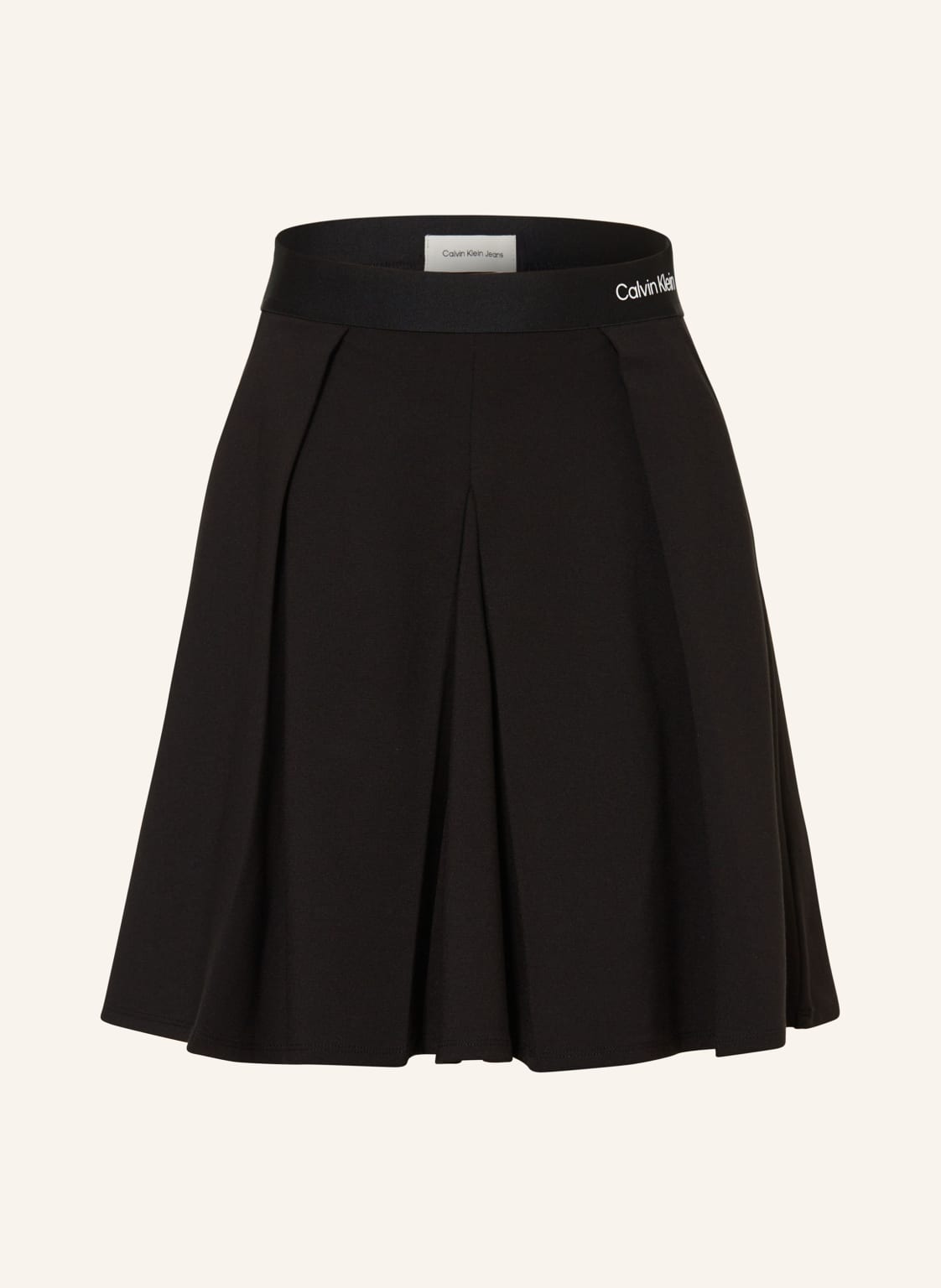 Calvin Klein Spódnica Plisowana schwarz