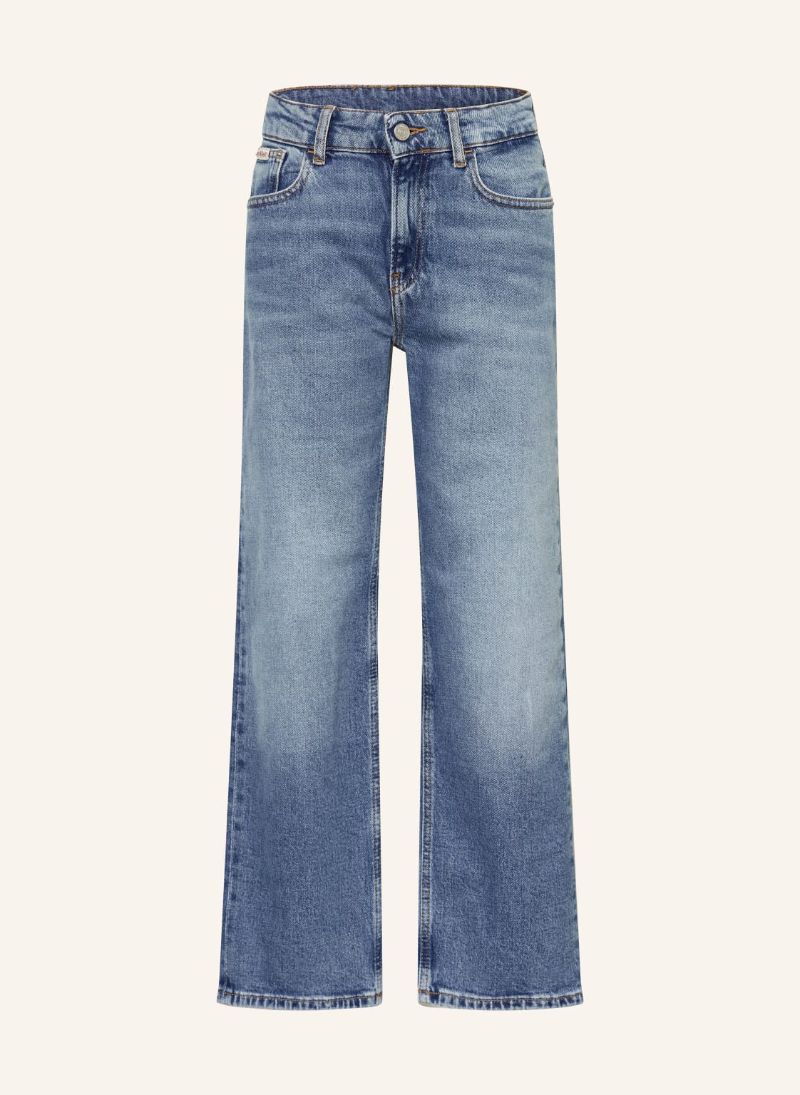 Calvin Klein Dżinsy O Kroju Skater Fit blau