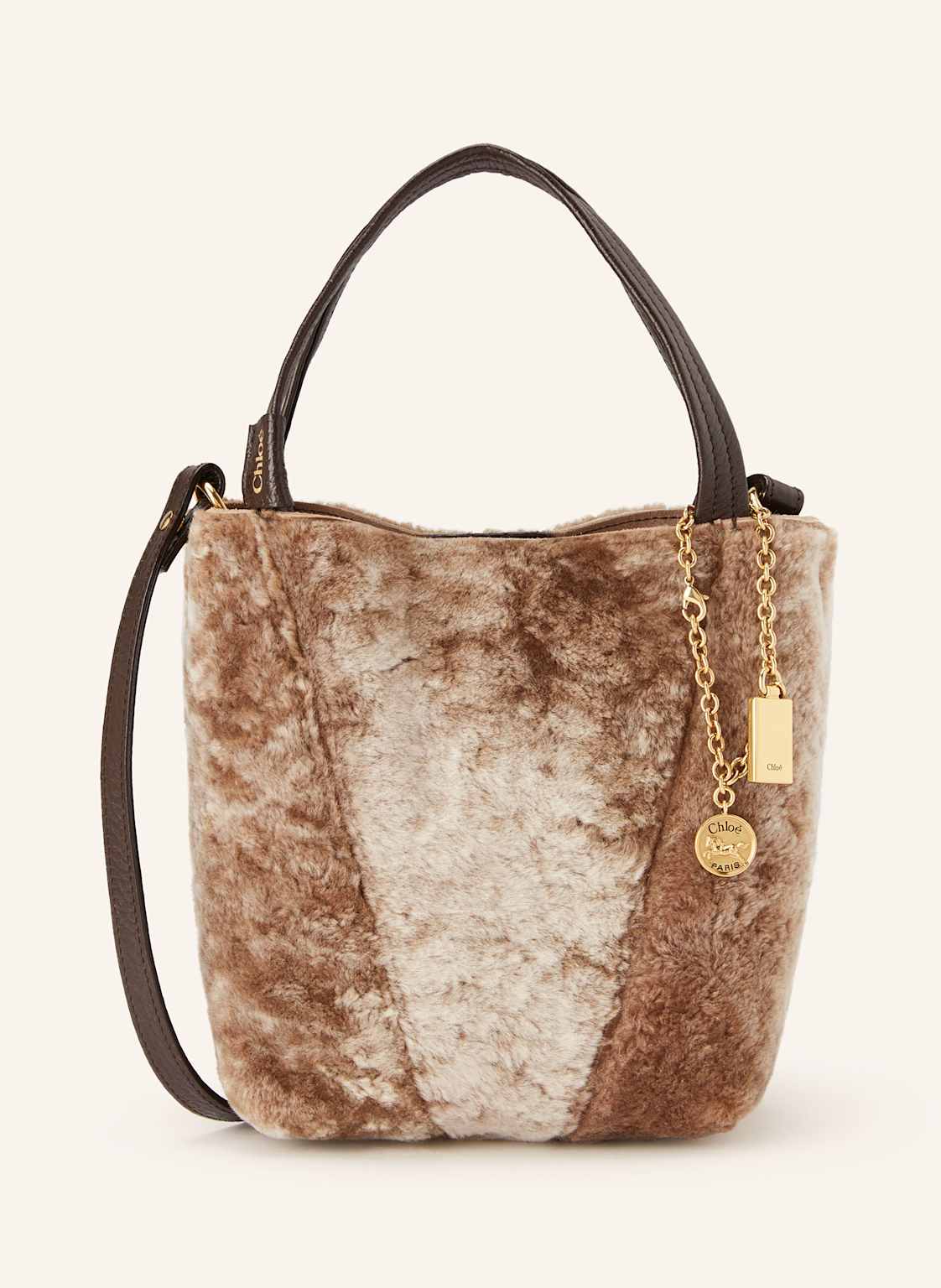 Chloé Torba Shopper Spin grau