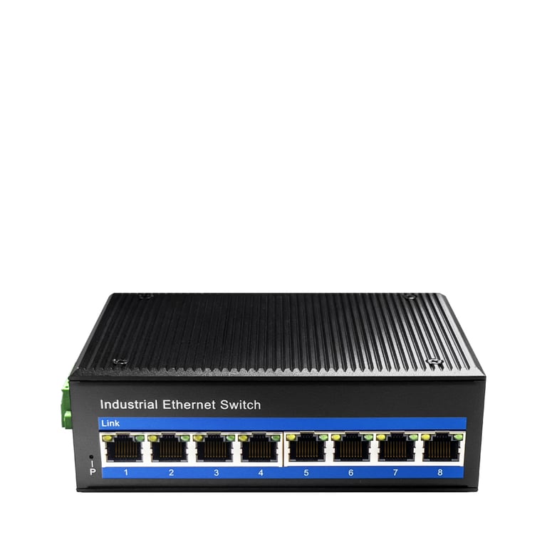 Cudy IG1008P łącza sieciowe Nie zarządzany Gigabit Ethernet (10/100/1000) Obsługa PoE Czarny