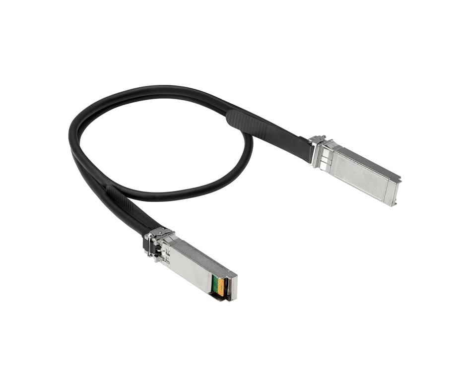 HPE Aruba Networking 50G SFP56 to SFP56 0.65m Direct Attach Copper Cable kabel InfiniBand / światłowodowy 0,65 m Czarny R0M46A