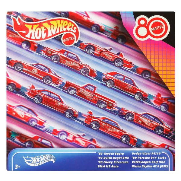 Hot Wheels Silver Series Samochodziki 8-pak - model lub pojazd