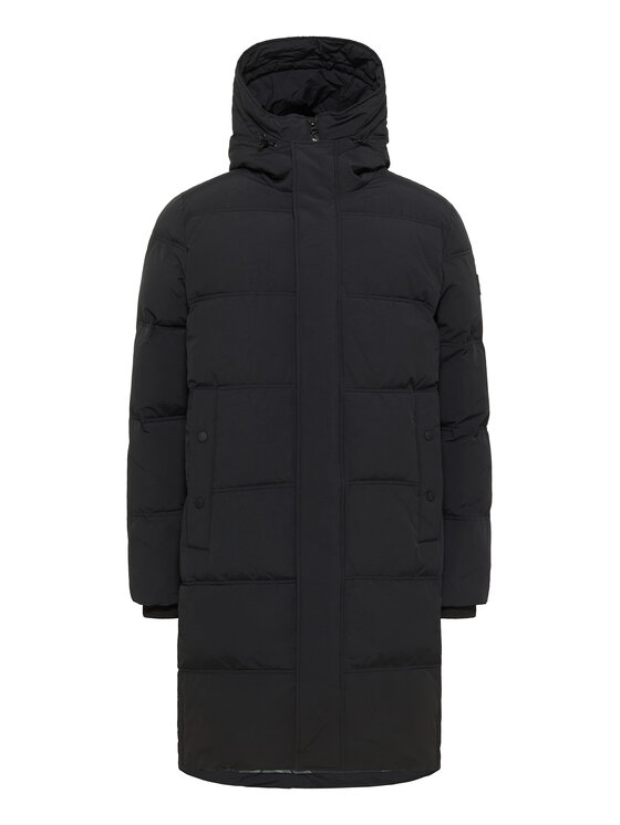 Mustang Płaszcz zimowy Leroy 1016897 Czarny Regular Fit