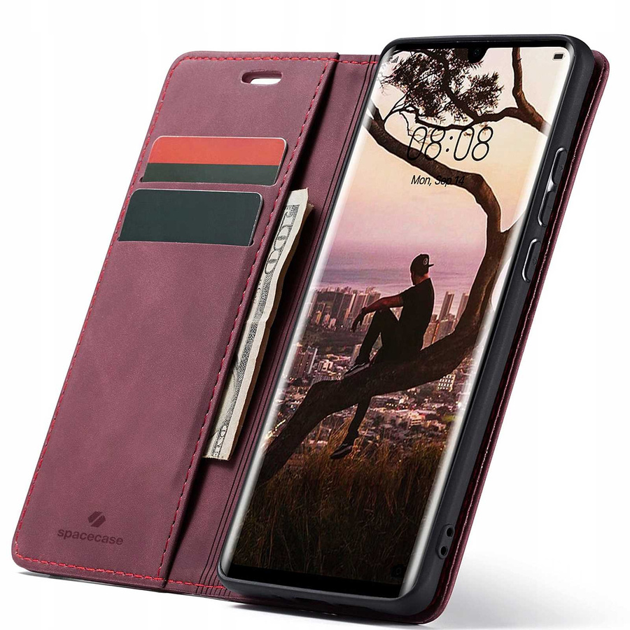 Spacecase Etui Wallet Huawei P30 Pro red