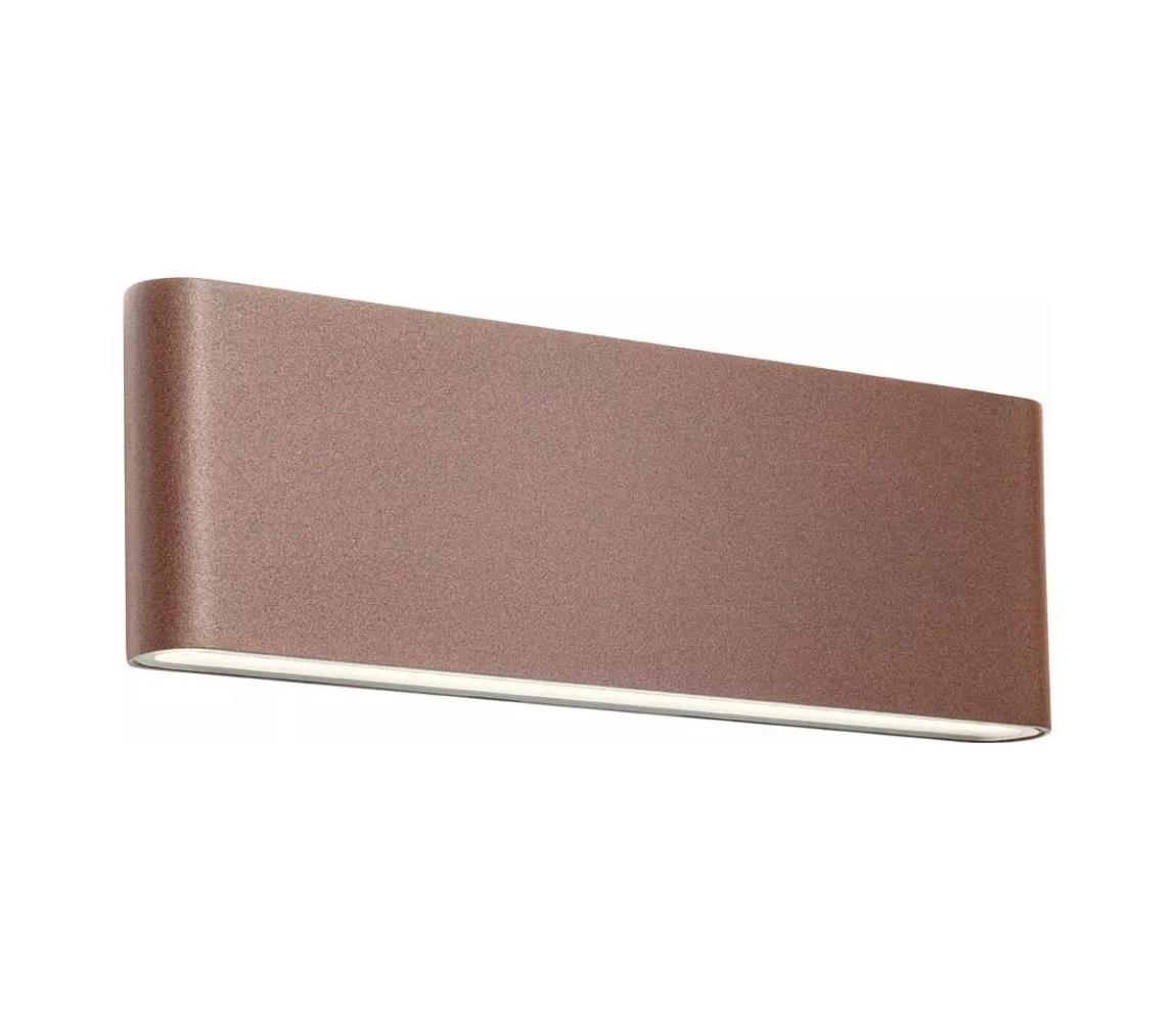 Redo 90453 - Zewnętrzny kinkiet LED KLIPPE LED/24W/230V 3000K IP54 brązowy