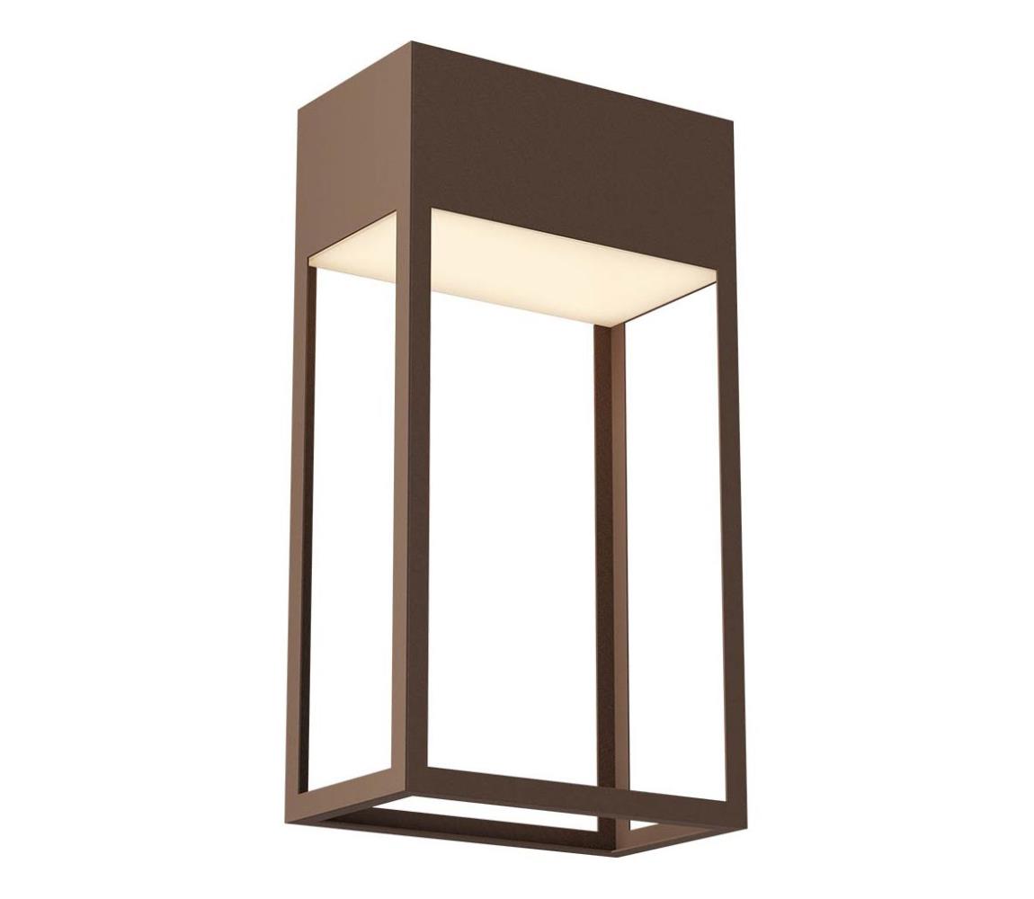 Redo 90604 - LED zewnętrzny kinkiet STAND LED/20W/230V IP65 brązowy