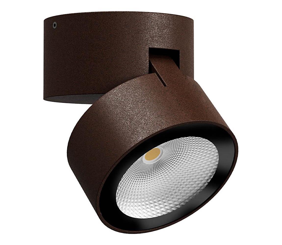 Redo 90628 - Zewnętrzny reflektor punktowy SHAFT LED/13W/230V IP65, brązowy