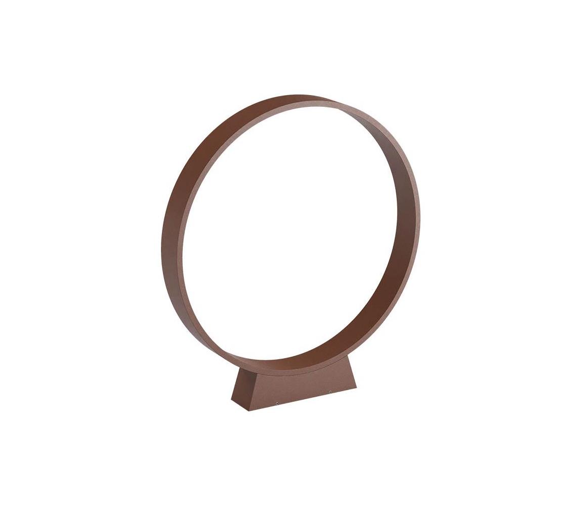 Redo 91067 - Lampa zewnętrzna LED ONIRO, 15 W, 230 V, 49,5 cm, CRI 90, IP65, brązowa