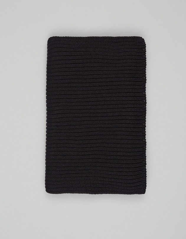 Szalik bawełniany cosseria czarny