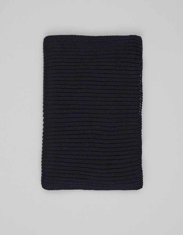 Szalik bawełniany cosseria granatowy