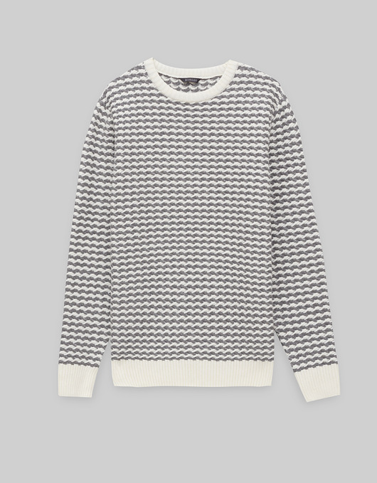 Sweter vimercate szary
