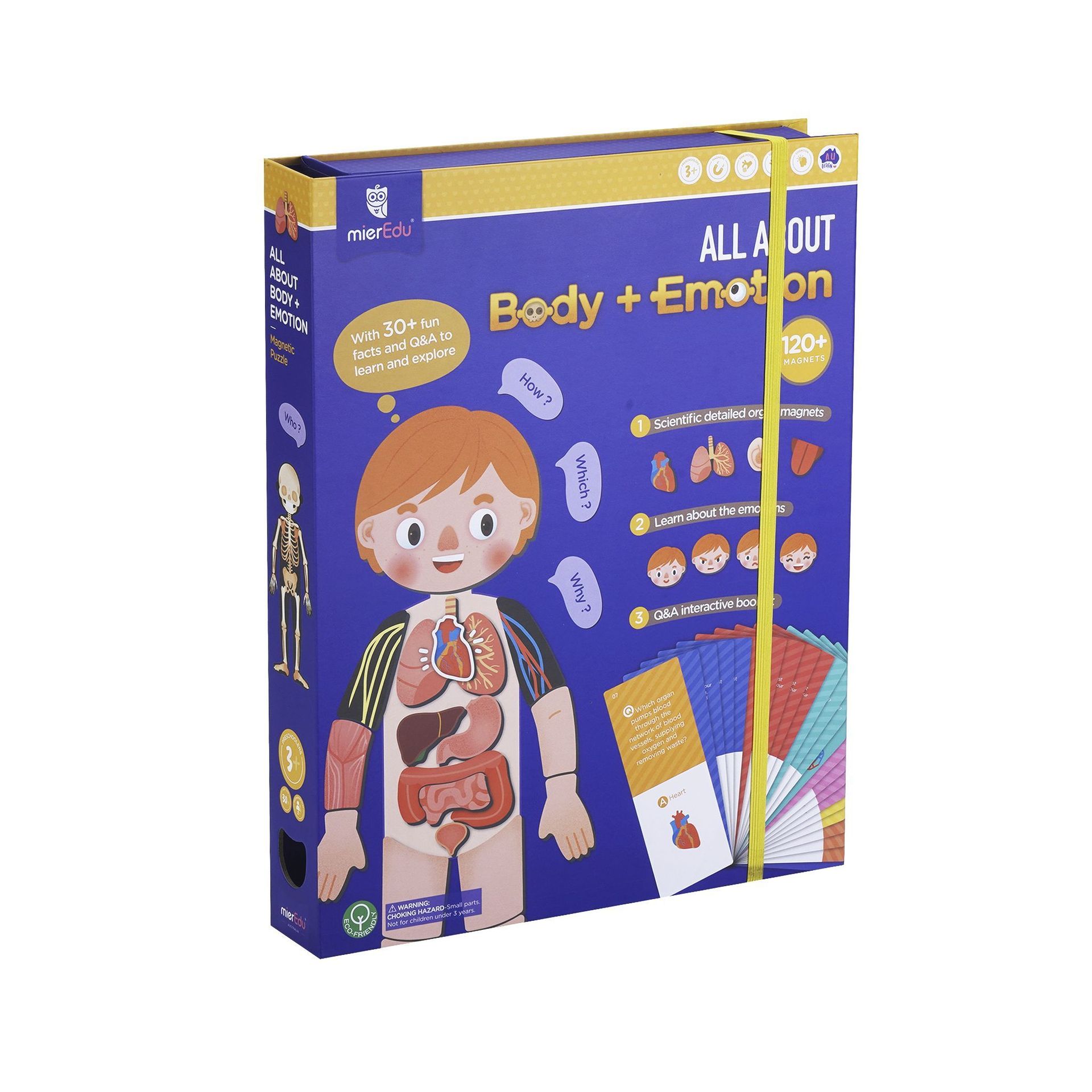 Puzzle magnetyczne Wszystko o ciele i emocjach mierEdu - puzzle