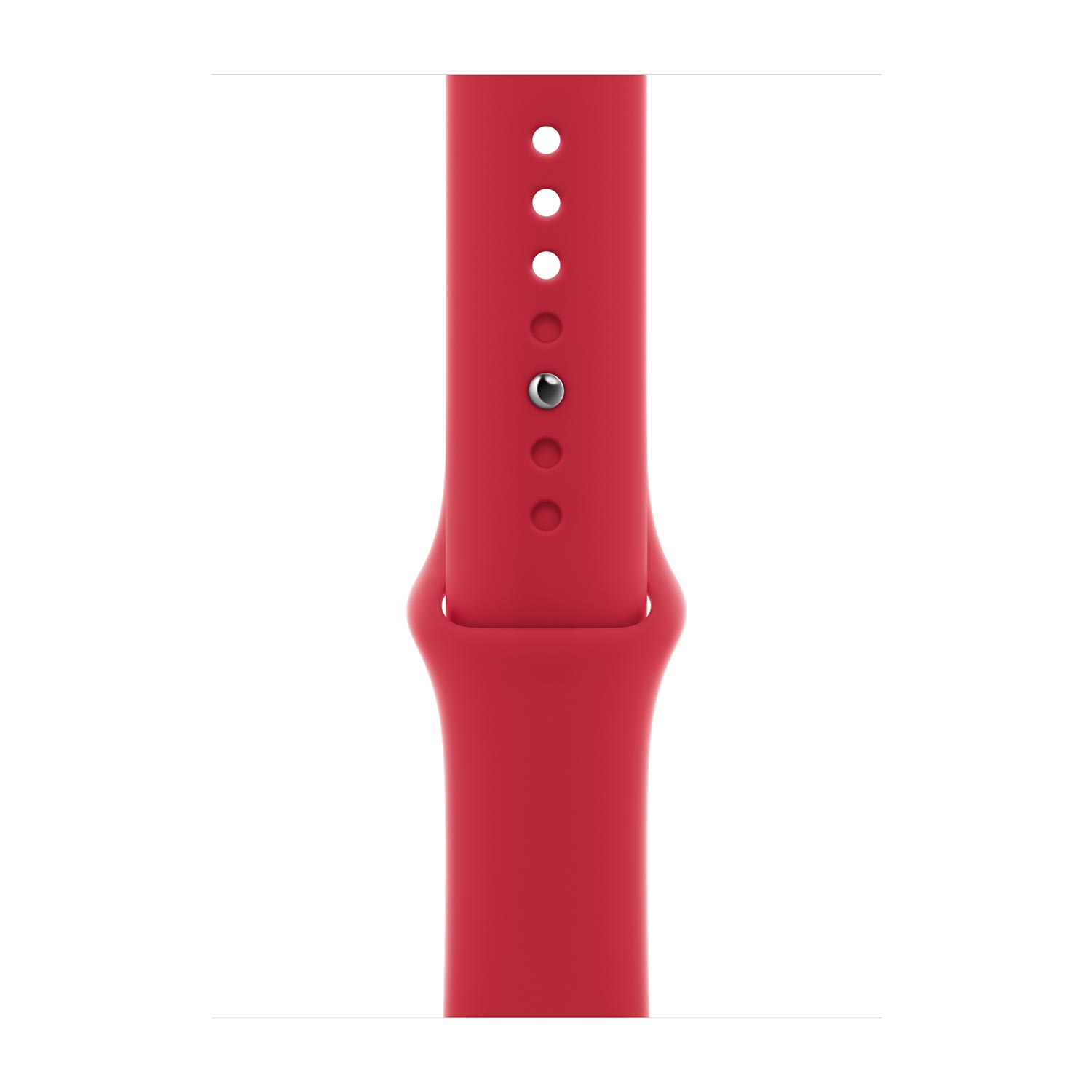 Apple Pasek sportowy w kolorze (PRODUCT)RED do koperty 44mm / 45mm / 46mm / 49mm - rozmiar M/L
