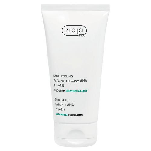 Ziaja Pro Duo-peeling Papaina + Kwasy AHA pH 4.0, 200 ml