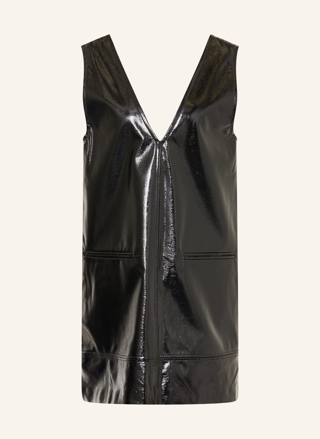 Sofie Schnoor Sukienka Imitująca Skórę schwarz