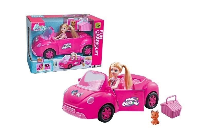Lalka z samochodem