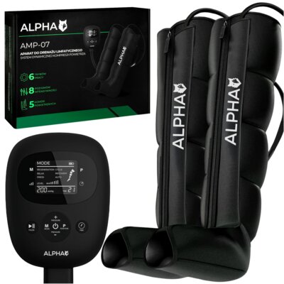 Masażer Limfatyczny do nóg ALPHA AMP-07