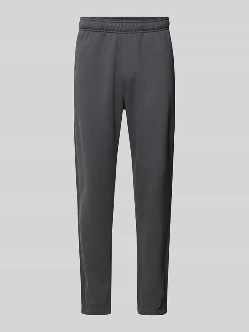 Spodnie dresowe z elastycznym ściągaczem