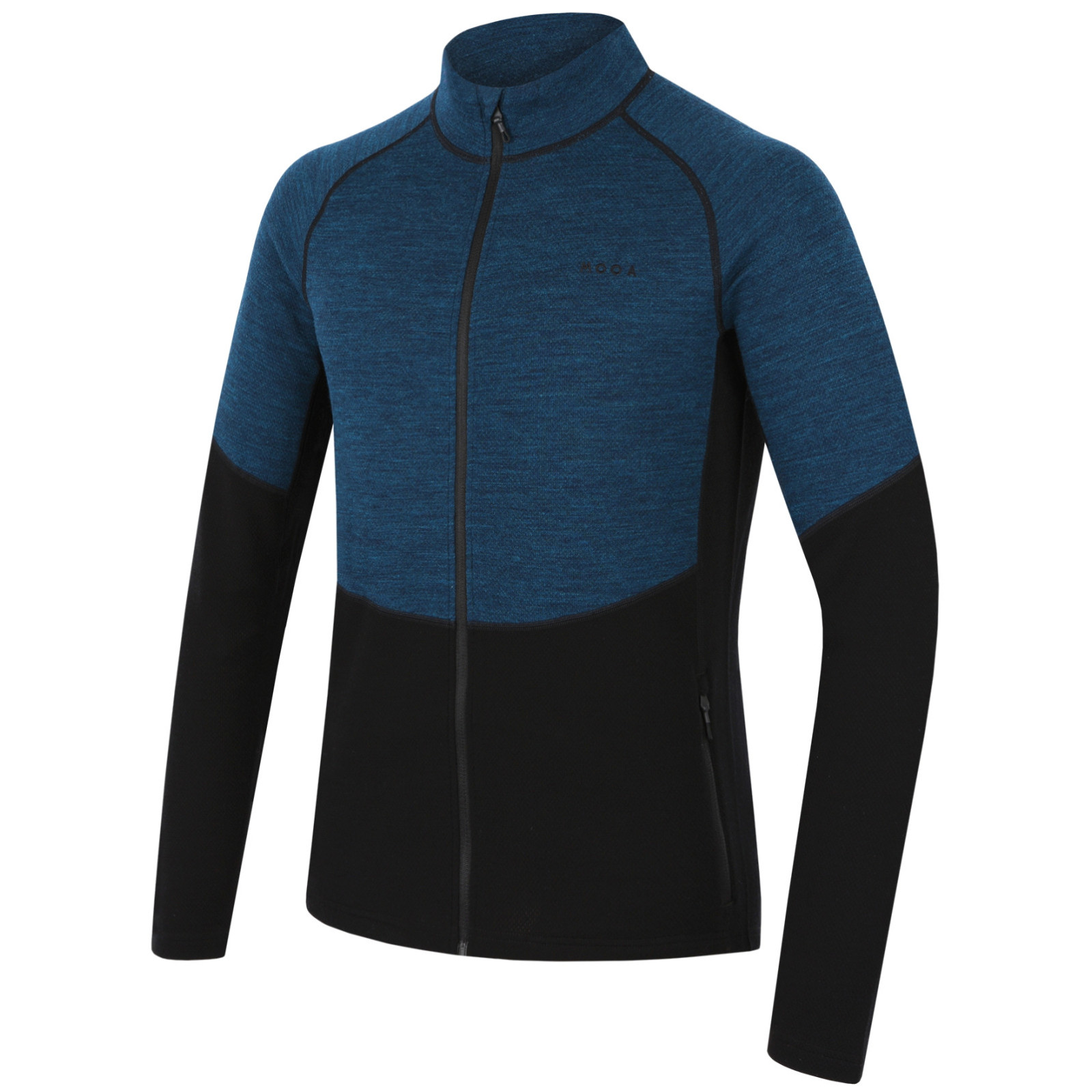 Męska bluza MOOA Merino 3D 240 Rozmiar: M / Kolor: niebieski