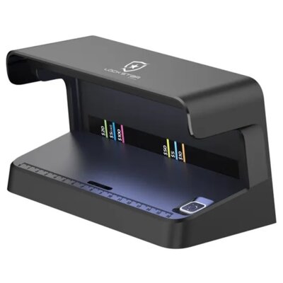 Detektor fałszywych banknotów i dokumentów UV EXTRALINK Lockstar N-116 USB-C Czarny