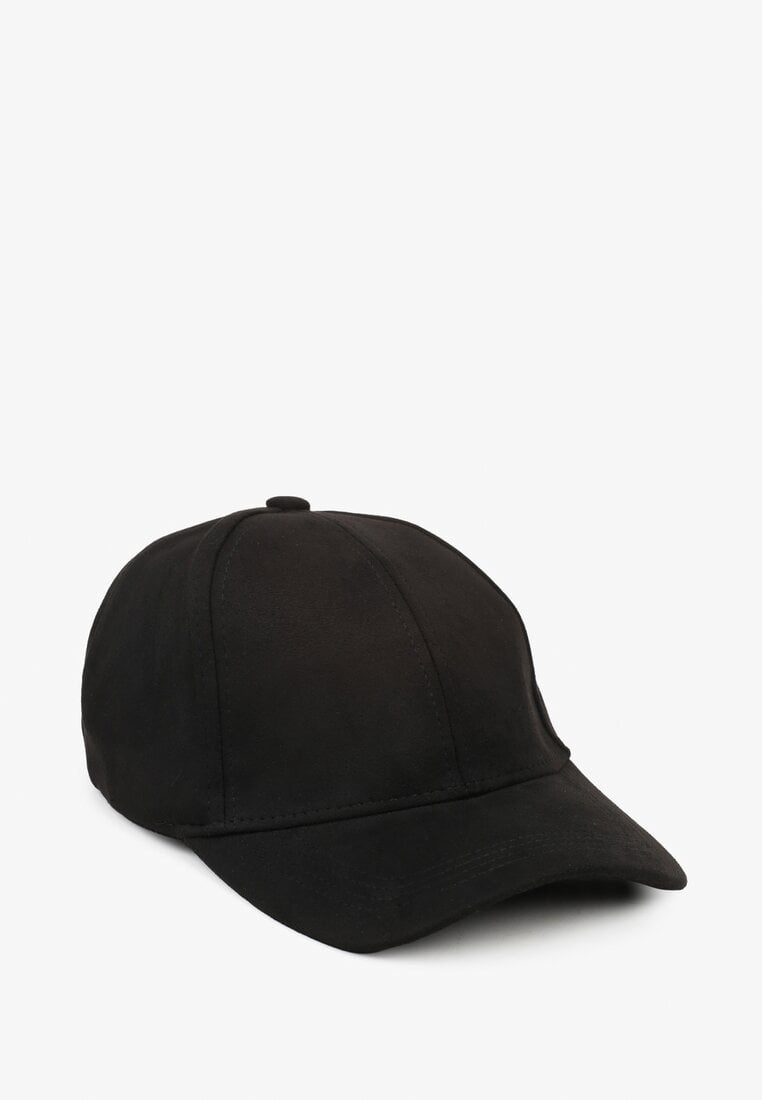 Czarna Klasyczna Czapka z Daszkiem Tusira