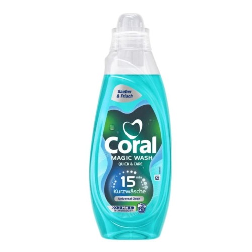Coral Magic Wash Universal płyn do prania 840 ml 21 prań uniwersalny