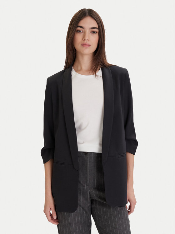 ONLY Marynarka Elly 15197451 Szary Regular Fit