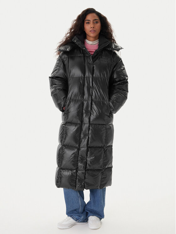 Tommy Jeans Kurtka puchowa Alaska DW0DW21615 Czarny Relaxed Fit