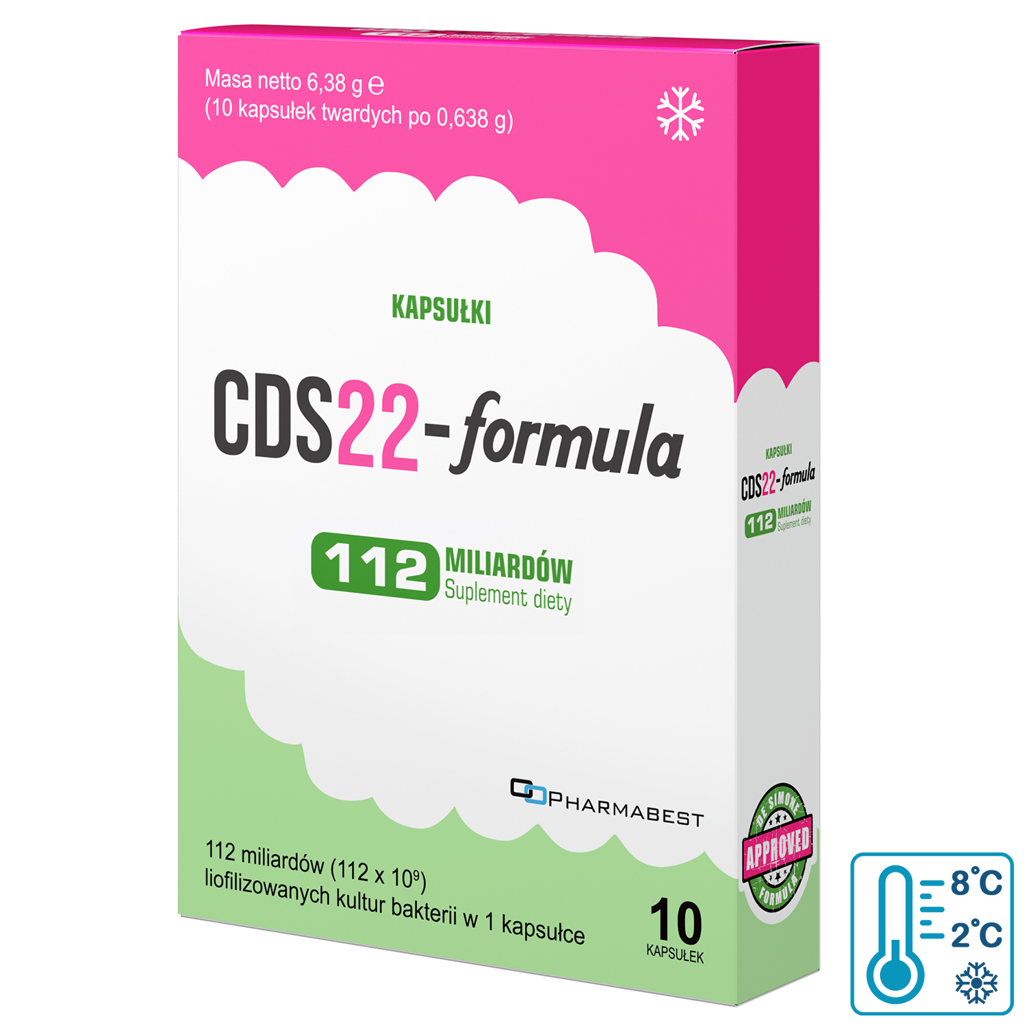 CDS22-formula Kapsułki 112 miliardów (dawniej Vivomixx Kapsułki), 10 kapsułek