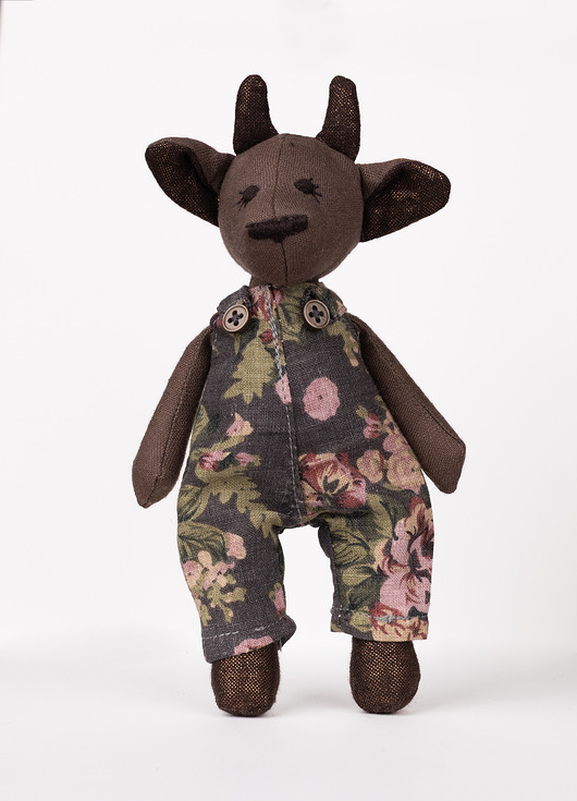Krówka Marta Lniana Lalka S