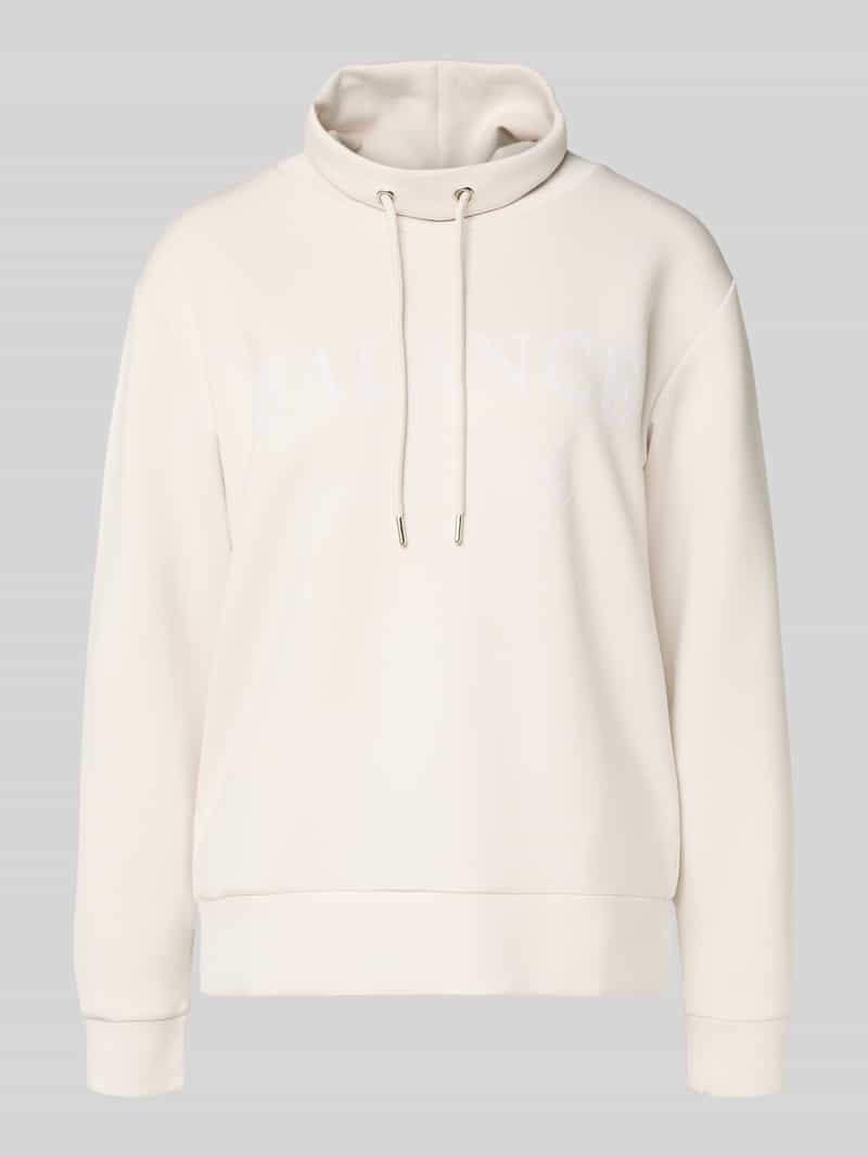 Sweter o kroju relaxed fit z nadrukiem z napisem