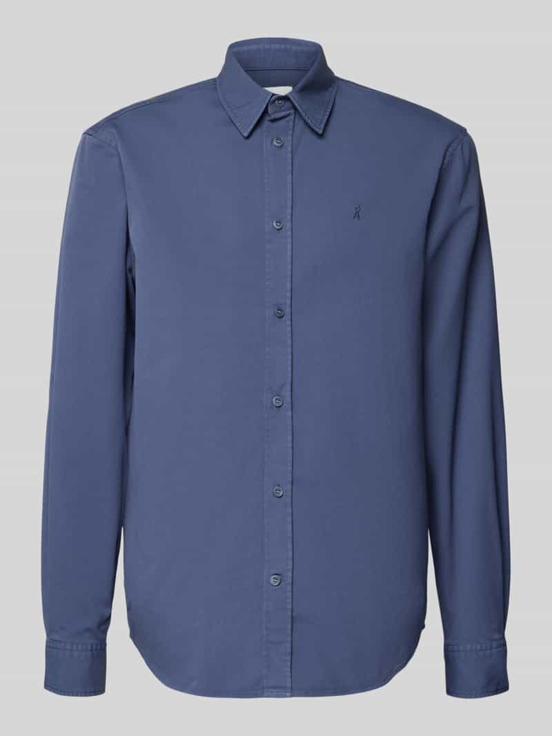 Koszula casualowa o kroju relaxed fit z mieszanki bawełny ekologicznej model ‘GIAALO’